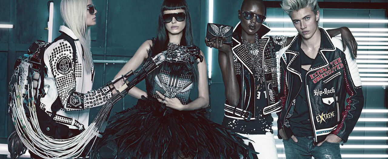 #PLEINPUNK PHILIPP PLEIN AD CAMPAIGN SPRING/SUMMER 2016