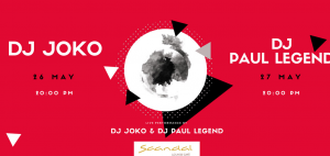 DJ Joko & DJ Paul Legend at SCANDAL LOUNGE CAFE!
