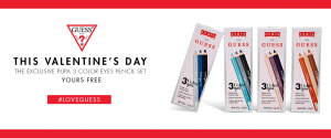 THIS VALENTINE. YOU’VE GOT A KISS by GUESS