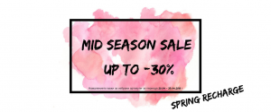 MID SEASON SALE Spring Recharge