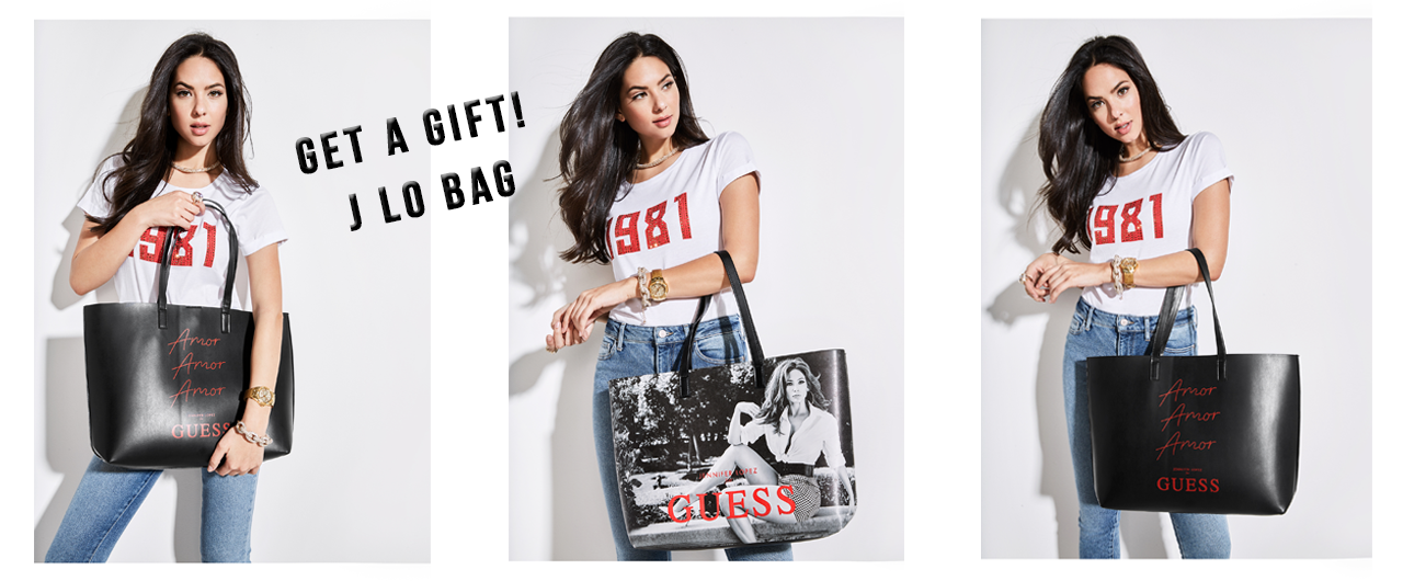 Вземи ПОДАРЪК: Чанта GUESS J LO